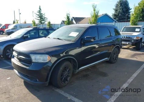 2012 Dodge Durango Sxt из США, поврежденный, VIN 1C4RDHAG7CC237304